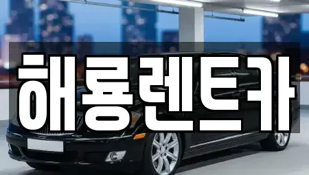 경기도 용인시 처인구 모현읍 렌트카 전문 해룡렌트카