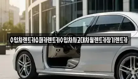 경기도 용인시 처인구 모현읍 장기렌트카 전문 수입차렌트카슈퍼카렌트카수입차사고대차월렌트카장기렌트카