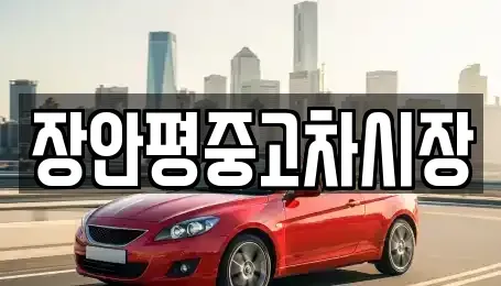 경기도 용인시 처인구 모현읍 중고차 전문 장안평중고차시장