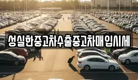 경기도 의왕시 고천동 중고차매매 전문 성실한중고차수출중고차매입시세