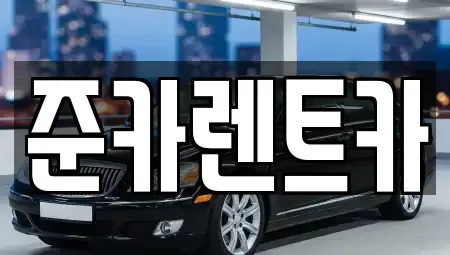 경기도 파주시 금촌동 렌트카 전문 준카렌트카
