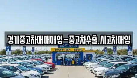 경기도 평택시 비전동 중고차매입 전문 경기중고차매매매입-중고차수출.사고차매입