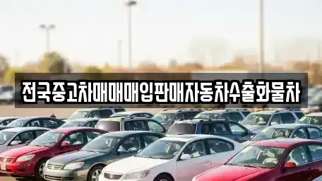 경기도 포천시 관인면 중고차매입 전문 전국중고차매매매입판매자동차수출화물차