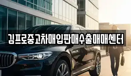 경기도 포천시 군내면 중고차매입 전문 김프로중고차매입판매수출매매센터
