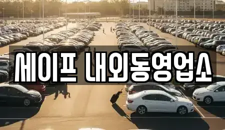 경남 김해시 흥동 렌트카 전문 세이프 내외동영업소