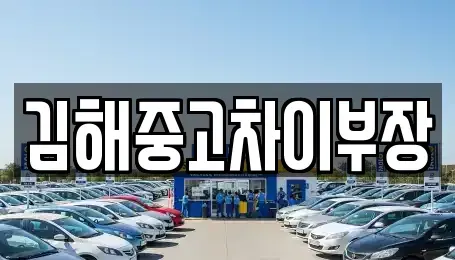 경남 김해시 흥동 중고차 전문 김해중고차이부장