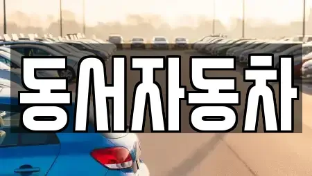 경남 창원시 마산합포구 중성동 중고차 전문 동서자동차