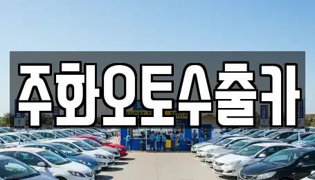 경남 창원시 마산회원구 석전동 중고차 전문 주화오토수출카