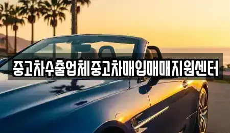 경남 창원시 마산회원구 석전동 중고차매입 전문 중고차수출업체중고차매입매매지원센터