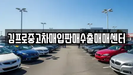 경북 경산시 압량읍 중고차매입 전문 김프로중고차매입판매수출매매센터
