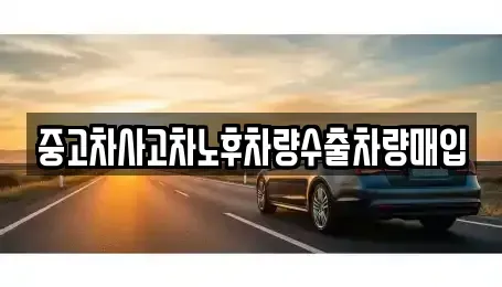 경북 김천시 대항면 중고차 전문 중고차사고차노후차량수출차량매입