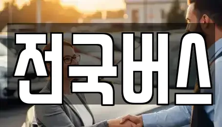 경북 영천시 봉동 중고차 전문 전국버스