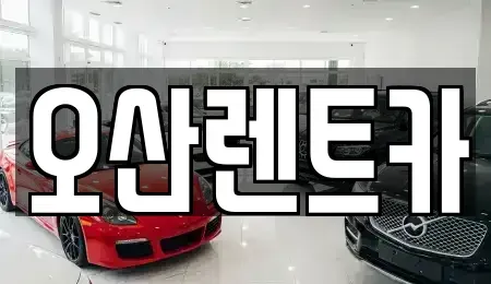 경북 의성군 렌트카 전문 오산렌트카