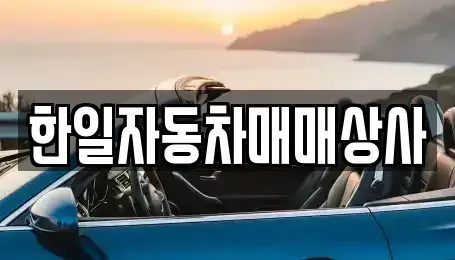 경상남도 김해시 안동 중고차매매 전문 한일자동차매매상사