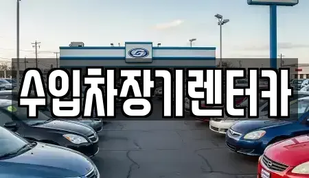 경상남도 진주시 남성동 장기렌트카 전문 수입차장기렌터카