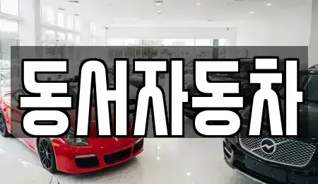 경상남도 창원시 마산회원구 봉암동 중고차매매 전문 동서자동차