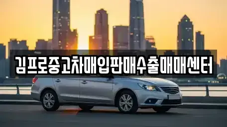 경상남도 창원시 마산회원구 봉암동 중고차매입 전문 김프로중고차매입판매수출매매센터