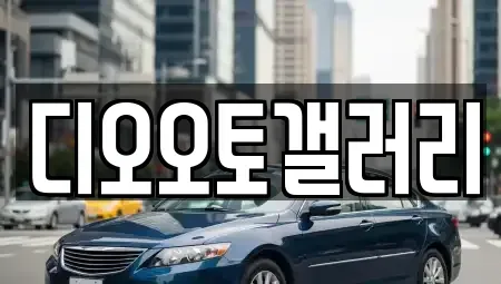 경상남도 창원시 성산구 삼동동 중고차 전문 디오오토갤러리