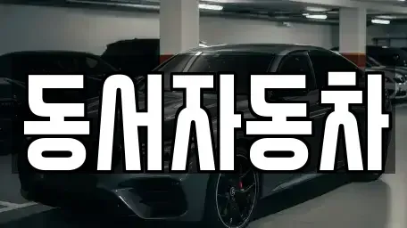 경상남도 통영시 당동 중고차 전문 동서자동차