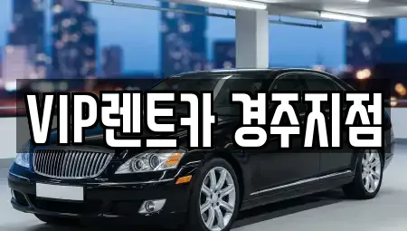 경상북도 경주시 황오동 렌트카 전문 VIP렌트카 경주지점