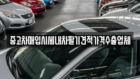 경상북도 상주시 성하동 중고차매매 전문 중고차매입시세내차팔기견적가격수출업체