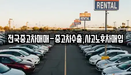 경상북도 영천시 과전동 중고차 전문 전국중고차매매-중고차수출,사고노후차매입