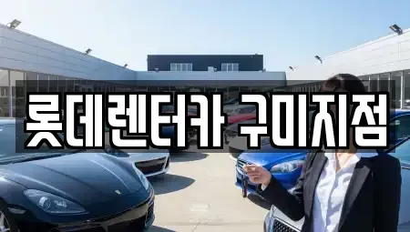 경상북도 칠곡군 석적읍 렌트카 전문 롯데렌터카 구미지점