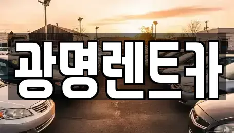 경상북도 포항시 남구 연일읍 렌트카 전문 광명렌트카