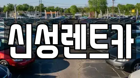 광주 광산구 산월동 렌트카 전문 신성렌트카