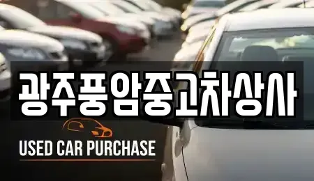 광주 광산구 유계동 중고차 전문 광주풍암중고차상사