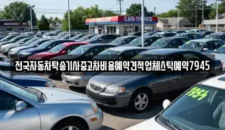 광주 남구 도금동 중고차 전문 전국자동차탁송기사중고차비용예약견적업체스틱예약7945