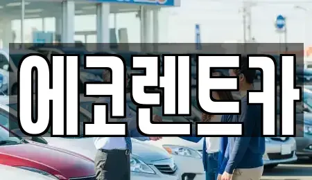 광주 동구 월남동 렌트카 전문 에코렌트카