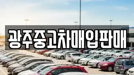 광주 북구 삼각동 중고차 전문 광주중고차매입판매