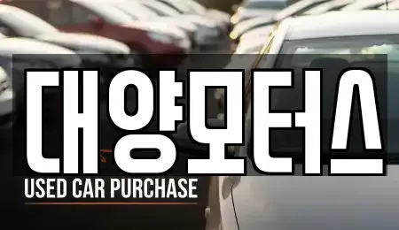 광주광역시 광산구 본덕동 중고차매매 전문 대양모터스
