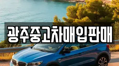 광주광역시 광산구 산월동 중고차매매 전문 광주중고차매입판매