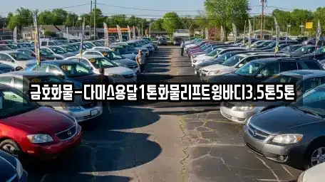 광주광역시 광산구 지죽동 중고차매입 전문 금호화물-다마스용달1톤화물리프트윙바디3.5톤5톤