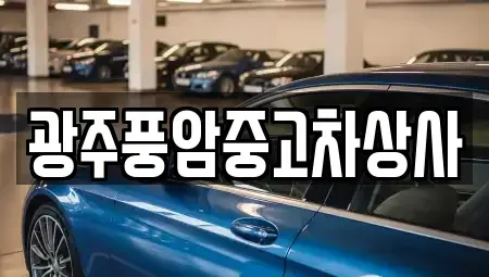 광주광역시 서구 덕흥동 중고차매매 전문 광주풍암중고차상사