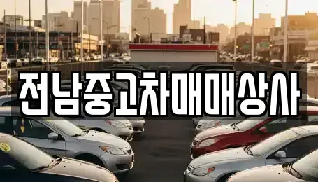 광주광역시 서구 덕흥동 중고차매매 전문 전남중고차매매상사