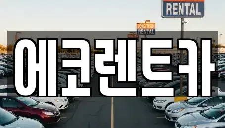 광주광역시 서구 동천동 렌트카 전문 에코렌트카