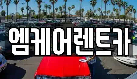 대구 달서구 대천동 렌트카 전문 엠케어렌트카