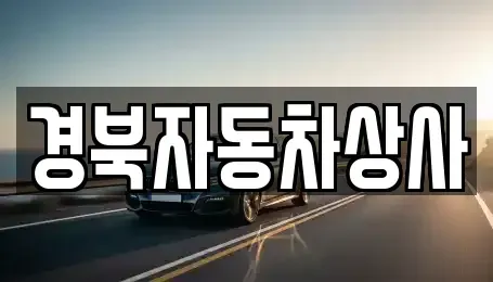 대구 북구 고성동2가 중고차 전문 경북자동차상사