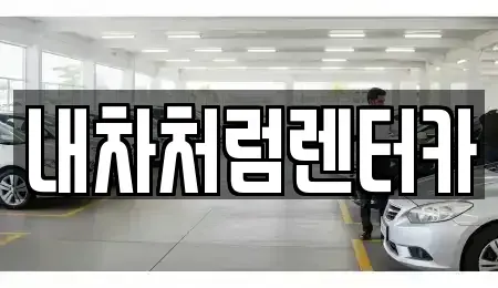 대구 북구 관음동 렌트카 전문 내차처럼렌터카