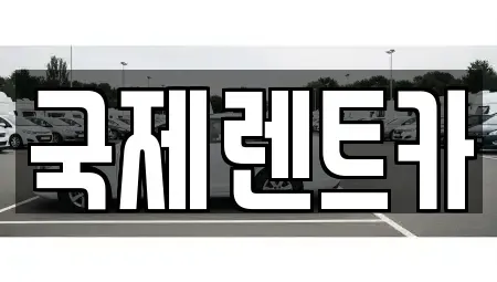 대구 수성구 황금동 장기렌트카 전문 국제렌트카