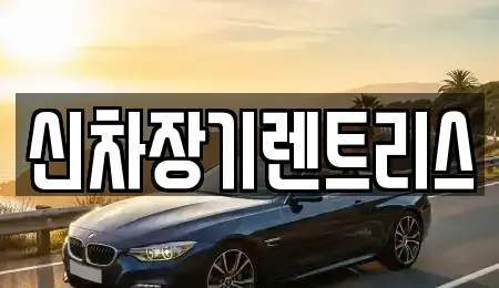 대구 중구 동문동 렌트카 전문 신차장기렌트리스