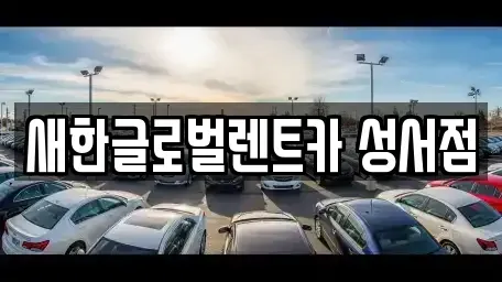 대구광역시 단기렌트카 전문 새한글로벌렌트카 성서점