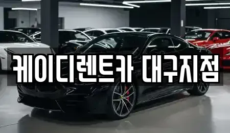 대구광역시 동구 신기동 렌트카 전문 케이디렌트카 대구지점