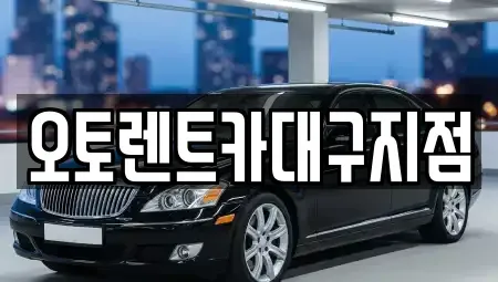 대구광역시 북구 고성동1가 렌트카 전문 오토렌트카대구지점