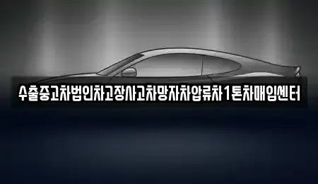 대구광역시 북구 동변동 중고차 전문 수출중고차법인차고장사고차망자차압류차1톤차매입센터