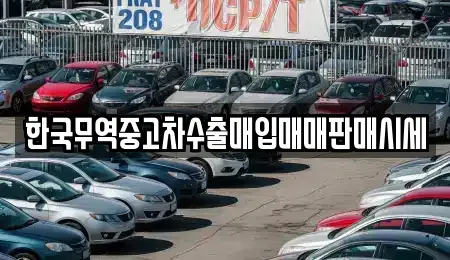 대구광역시 북구 동변동 중고차매입 전문 한국무역중고차수출매입매매판매시세