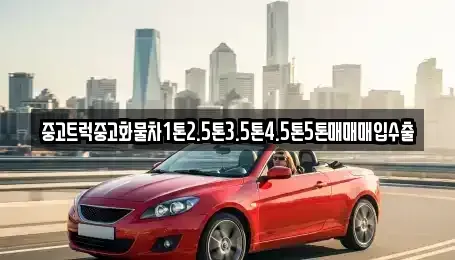 대구광역시 북구 연경동 중고차 전문 중고트럭중고화물차1톤2.5톤3.5톤4.5톤5톤매매매입수출